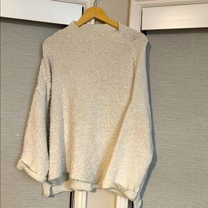 Cream color Free People sweater